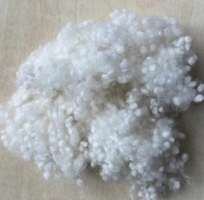 Close up of Woolups Cashmere Fibre